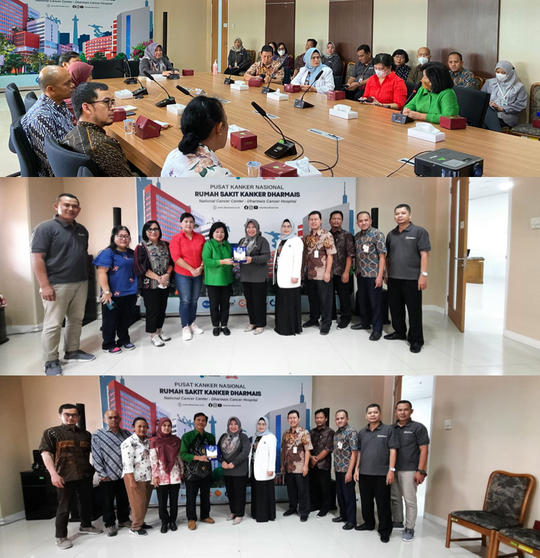 Kunjungan RS Paru Dr.H.A. Rotinsulu dan RSUD ODSK Sulawesi Utara